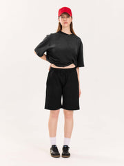 Black Sweatshorts